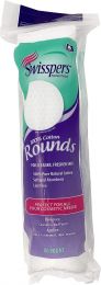 Swisspers Multicare Cotton Rounds Cotton 80 Count, Bundle of 3