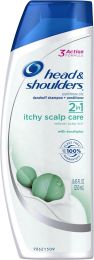 Head & Shoulders Head and Shoulders Itchy Scalp Care with Eucalyptus 2-in-1 Anti-Dandruff Shampoo +, Bundle of 4