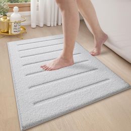 LUMI Ultra Soft Bathroom Rugs Absorbent 20x32, Bundle of 3