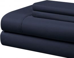 Cathay Home Essentials Ultra Soft Hypoallergenic Wrinkle Resistant Double Brushed Microfiber Bedding Sheet