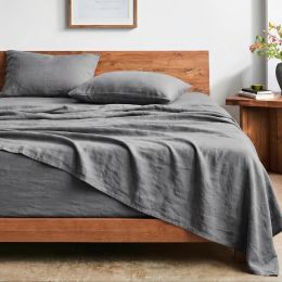 Bare Home Washed Sheet Set, Bundle of 2
