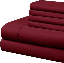 Cathay Home Home Collection Micro Caress Luxurious Sheet Set 4 -Piece