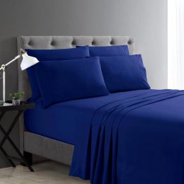 Cathay Home Basic Collection Microfiber Highly Soft Solid Sheet Set Microfiber 4 -Piece
