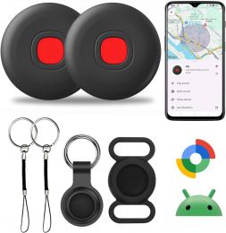 LEEGAKU Bluetooth Item Locator Tags Waterproof 2Pack, Bundle of 2
