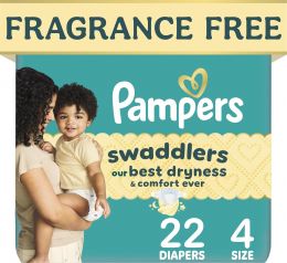 Pampers Swaddlers Diapers 22 Count, 34 lbs, Bundle of 3