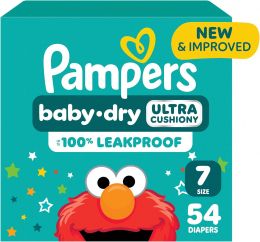 Pampers Diapers 54 Count