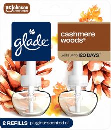Glade PlugIns Refills Air Freshener Wood 2 Count, Bundle of 5