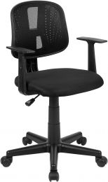 Flash Furniture Mid-Back Mesh Task Office Chair with Pivot Arms