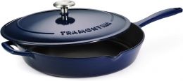 Tramontina Bestow Enameled Cast Iron Skillet with Cast Iron