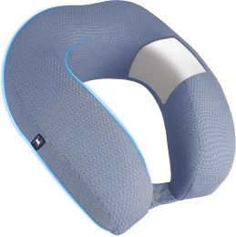Sealy Ergonomic Memory Foam Travel Neck Pillow, Bundle of 2