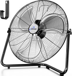 iLiving 20 Inch Heavy Duty Floor & Wall Mount Fan Heavy Duty 20 Inch