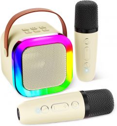 Eimterlan Karaoke Machine for Kids Wireless Portable, Bundle of 2