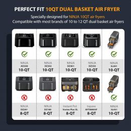 HELLO.HELEN Dual Basket Air Silicone, Bundle of 2