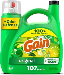 Gain Liquid Laundry Detergent, Bundle of 2