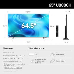 Samsung 65-Inch Class U8000H Series Crystal UHD