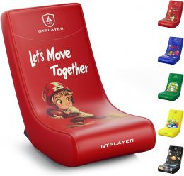 GTPLAYER Floor Rocking Gaming Chair – Floor Rolling Game Chairs