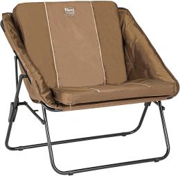 TIMBER RIDGE Oversized Folding Chair – Mesh Back with Removable