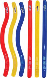 Swimline Doodles Inflatable Pool Noodle Float 6 Count, Bundle of 2