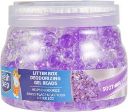 Fresh Step Litter Box Deodorizing Gel Beads 12 Oz, Bundle of 4
