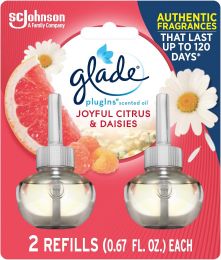Glade PlugIns Refills Air Freshener 2 Count, Bundle of 3