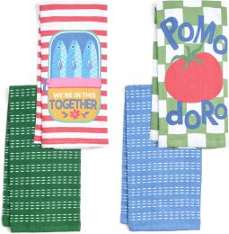 Ritz 4-Piece Kitchen Towel Set Cotton 4-Piece