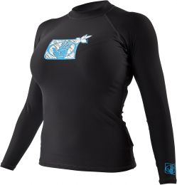 Body Glove Wetsuit Co Women's Basic Fitted Long Arm Rashguard