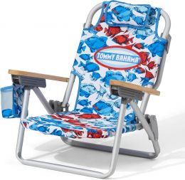 Tommy Bahama Kid's 5-Position Lay Flat Backpack Folding Beach