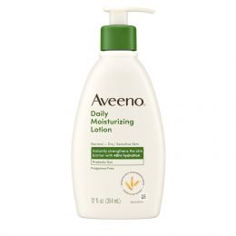 Aveeno Daily Moisturizing Body Lotion with, Bundle of 3