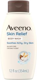 Aveeno Skin Relief Body Wash, Bundle of 3