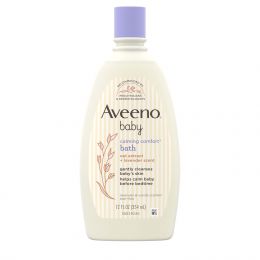 Aveeno Baby Nighttime Calming Comfort Bath, Bundle of 3