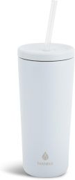 Manna Ranger Double-wall Insulated Stainless Steel Tumbler with Leak-proof Stainless Steel 24 Oz, Bundle of 2