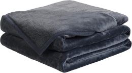 EASELAND Soft Lightweight King Size Fleece Blanket 90x108 inches