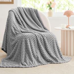 BEDELITE Fleece Throw Blanket for 50x60Inches, Bundle of 2
