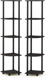 Furinno Besi 3-Tier Industrial Multipurpose Shelf Display Metal