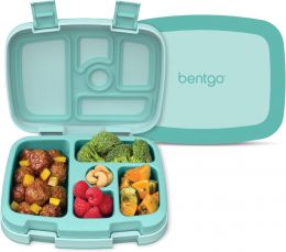 Bentgo Kids Bento-Style 5-Compartment Leak-Proof Lunch Box, Bundle of 2