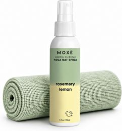 MOXE Yoga Mat Cleaner 4oz, Bundle of 3