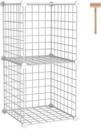 C&AHOME Wire Cube Storage Metal