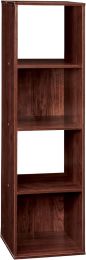 ClosetMaid Cubeicals 4 Cube Storage Shelf Organizer Wood
