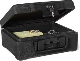 Visit the Store Fire-Resistant Waterproof Fire Chest with Mechanical Key Waterproof