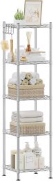 SONGMICS 5-Tier Bathroom Shelf
