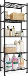 SONGMICS 5-Tier Shelving Unit 56.7 Inch, 8 x 15, 7 x 56
