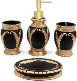 LUANT 4 Pieces Bathroom Accessory Set Including