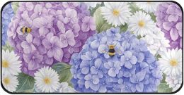 susiyo Kitchen Mat Hydrangeas 39x20 Inches