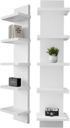 GHYKL 5 Tier Wall Shelf Unit