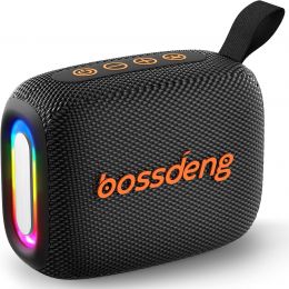 bossdeng Waterproof Portable Bluetooth Speaker with Waterproof Portable, Bundle of 2