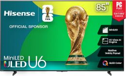 Hisense 85" Class U6 Series Mini-LED 4K UHD Smart