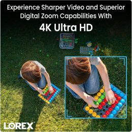 Lorex 4K Wired Security Camera – Outdoor & Indoor