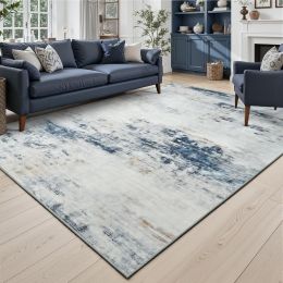 Toneed Washable 5x7 Area Rug with Non-Slip Backing for 5x7
