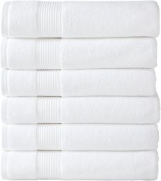 Modern Threads Hotel Collection 6-Pack 100% Ring Spun Cotton Cotton 6-Pack, 30x60