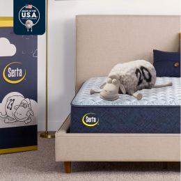Serta Sleeptrue Firm 11" Queen Hybrid Mattress in a